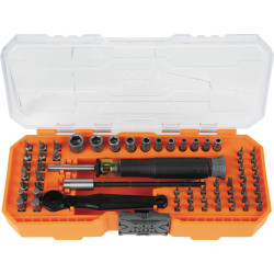 Precision Ratchet and Driver System, 64-Piece