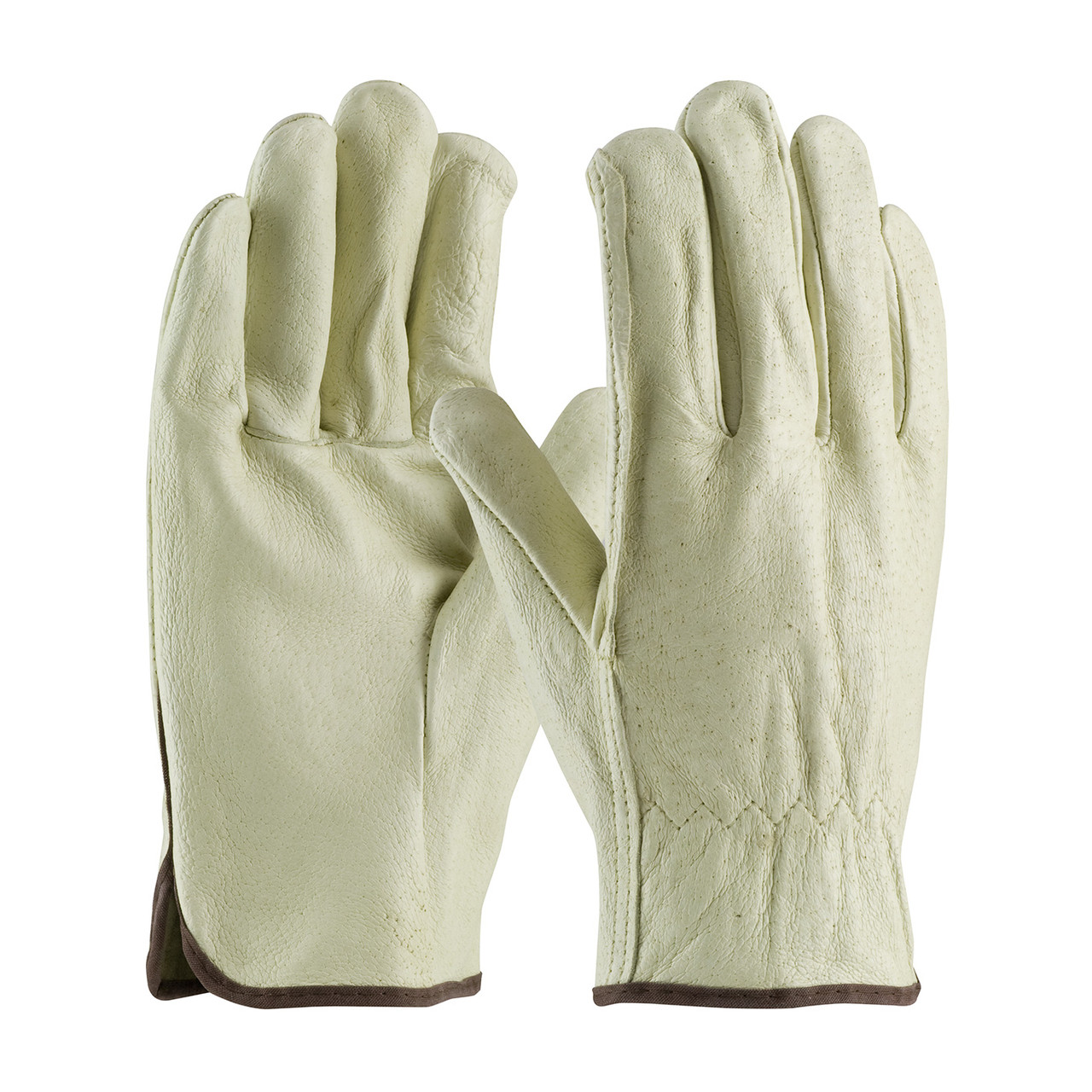 PIP® 70-318  Leather Drivers, Size M, Natural
