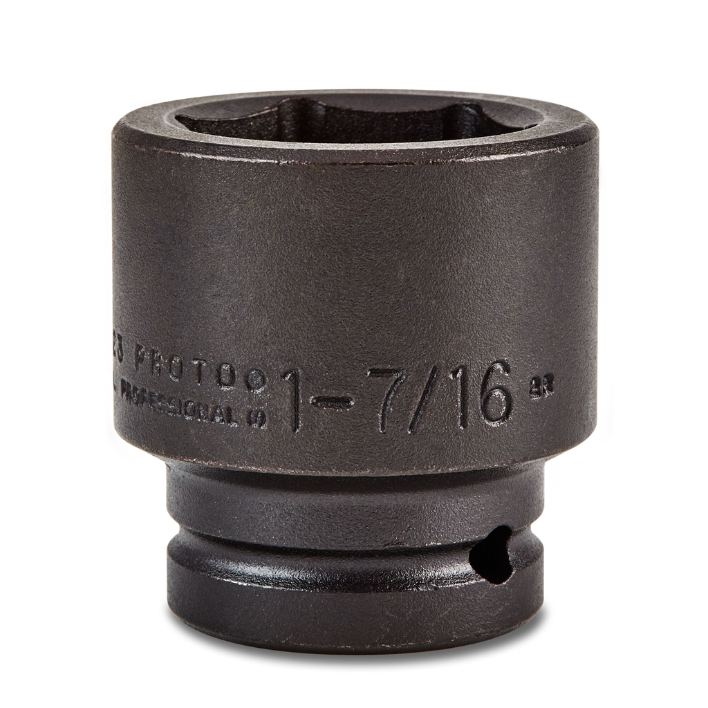 Proto® 3/4" Drive Impact Socket 1-7/16" - 6 Point 1/ea
