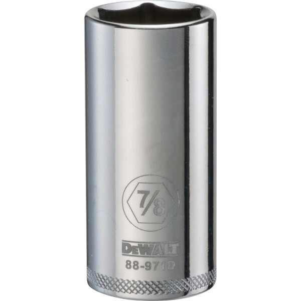 DEWALT 001Pc 38Dr Deep Socket-06Pt-7/8