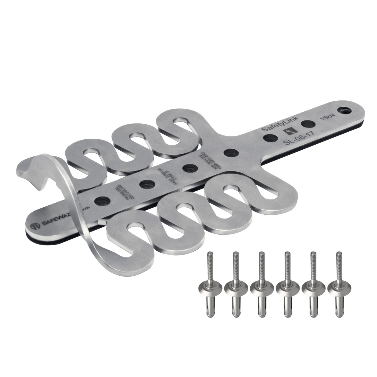 SafeWaze FrogLink Permanent Roof Anchor with Rivets 