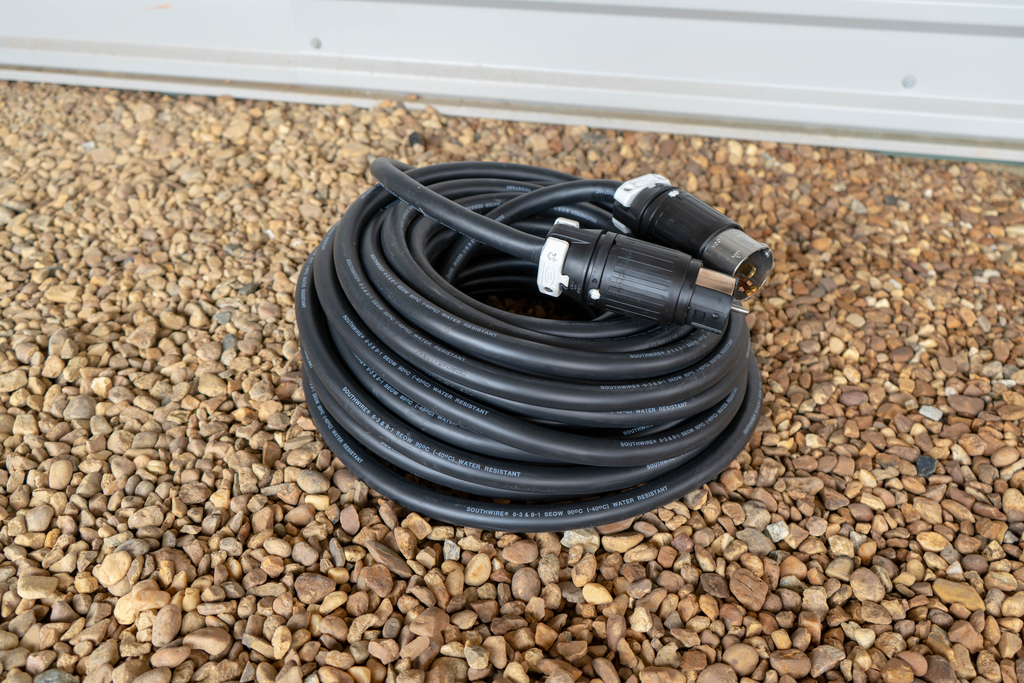 Southwire 50ft SEOW w/Hubbell C-Series Twist Lock Ends 6/3-8/1 1/EA