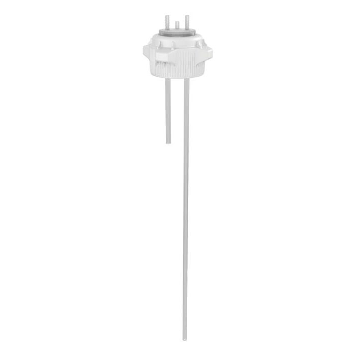 83mm Carboy Cap, Open Top with Adapter, Two 1/4" Molded-in Hose Barbs, 27" Tubing - 12887