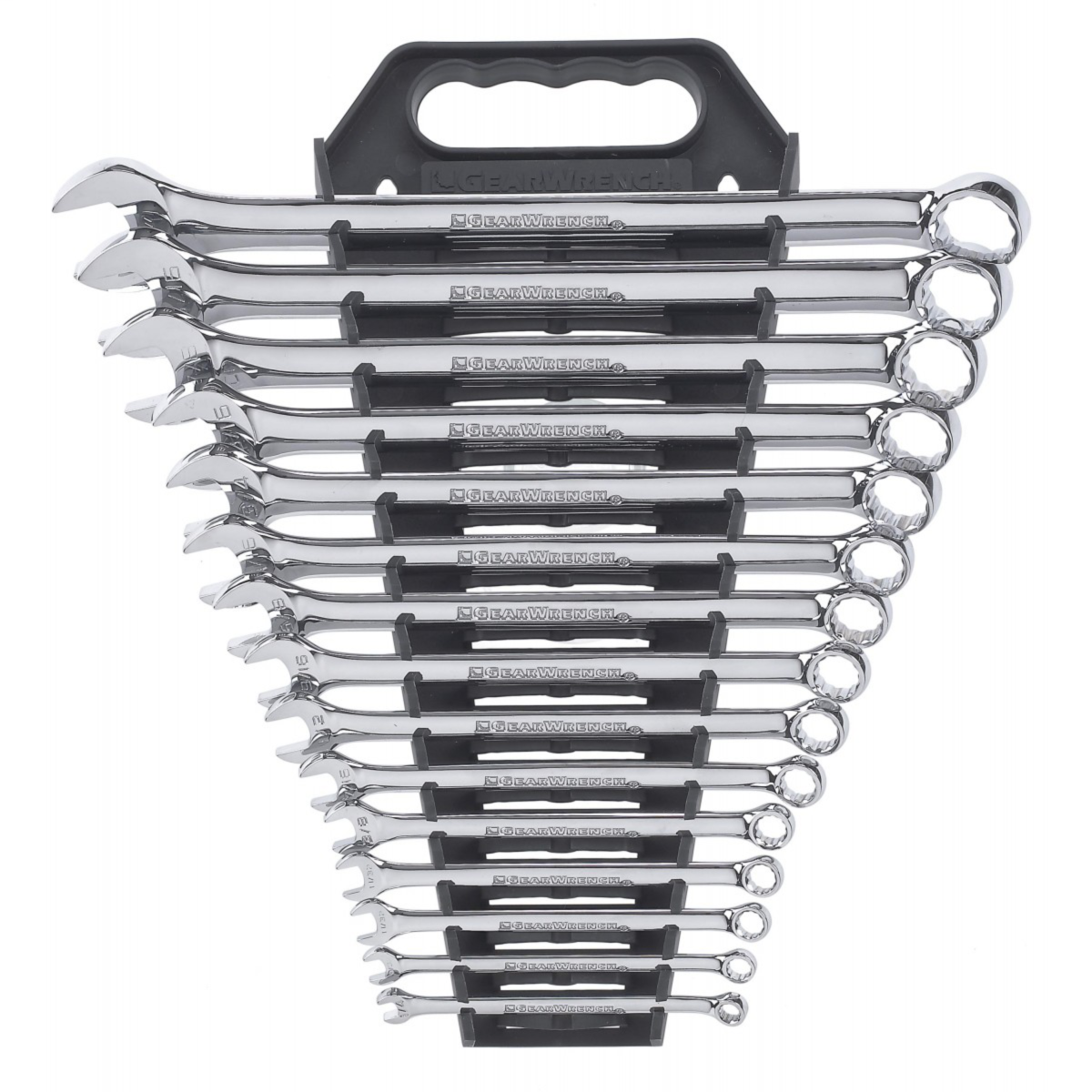 15-Pc. Long Pattern Combination Non-Ratcheting Wrench Set SAE (P/N 81901)