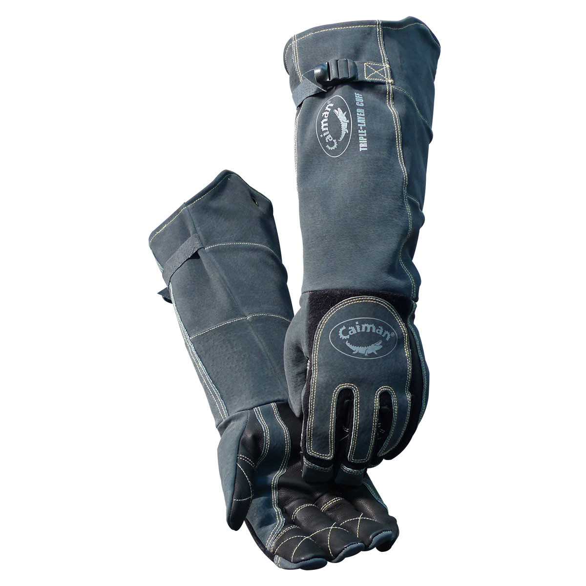 Caiman® 1879  Hand Protect-Welding, Size L, Dark Gray