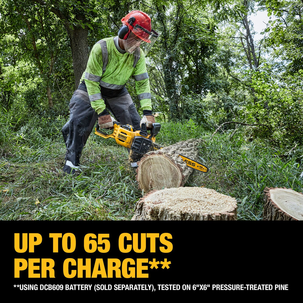 DW 60V GEN2 18IN CHAINSAW W/ 3AH