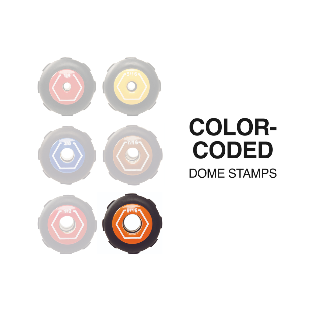 Color-Coded Hollow-Shaft Heavy-Duty Nut Driver, 9/16-Inch