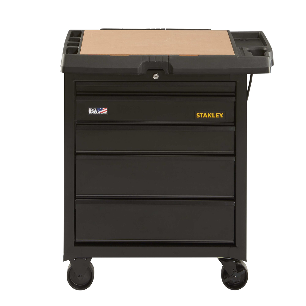 STANLEY 100S 31IN 5DRW MOBILE WRKBNCH BLACK