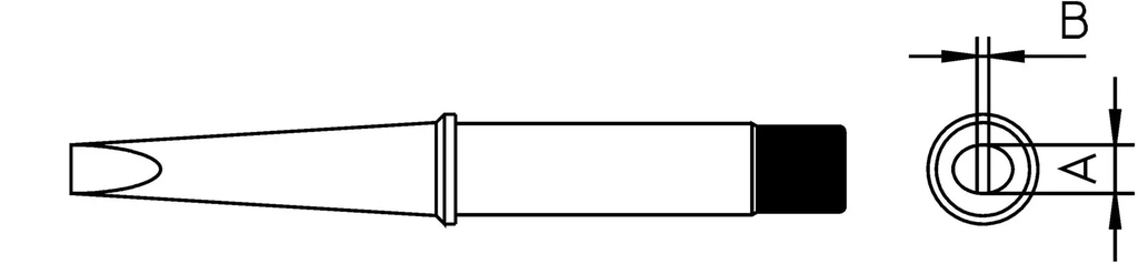 TIP,SCREWDRIVER,700F,3/16",FR W100/W100P