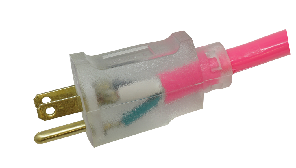 Southwire EXTCORD, 12/3 SJTW 25' COOL PINK LE SW+ 12/BX