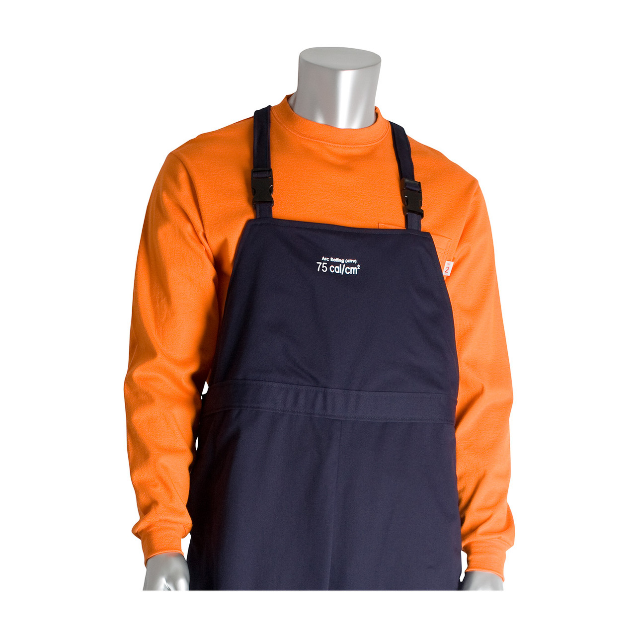 PIP® 9100-75001 12oz Arc Clothing, Size L, Navy
