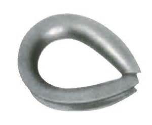 3/16" WIRE ROPE THIMBLE