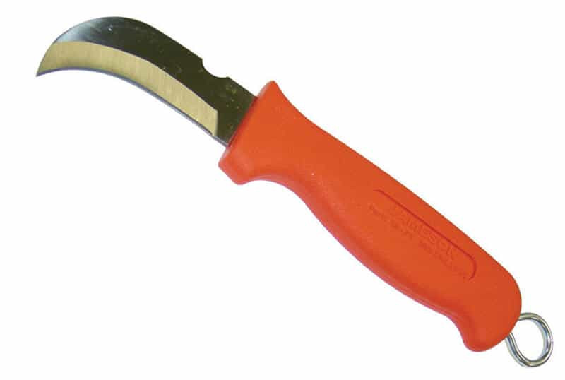 Jameson Hawkbill Knife with Orange Handle