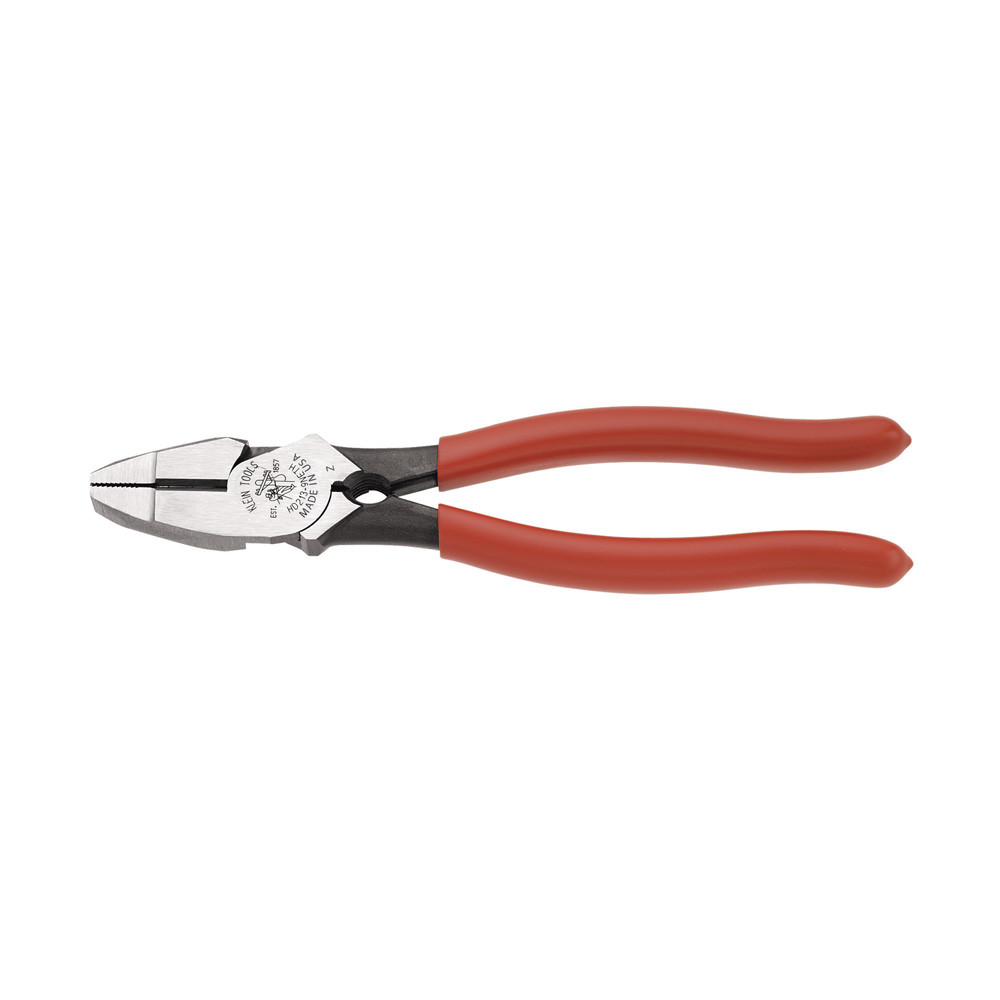 KLEIN 9'' Cutting Pliers Bolt Thread Holding