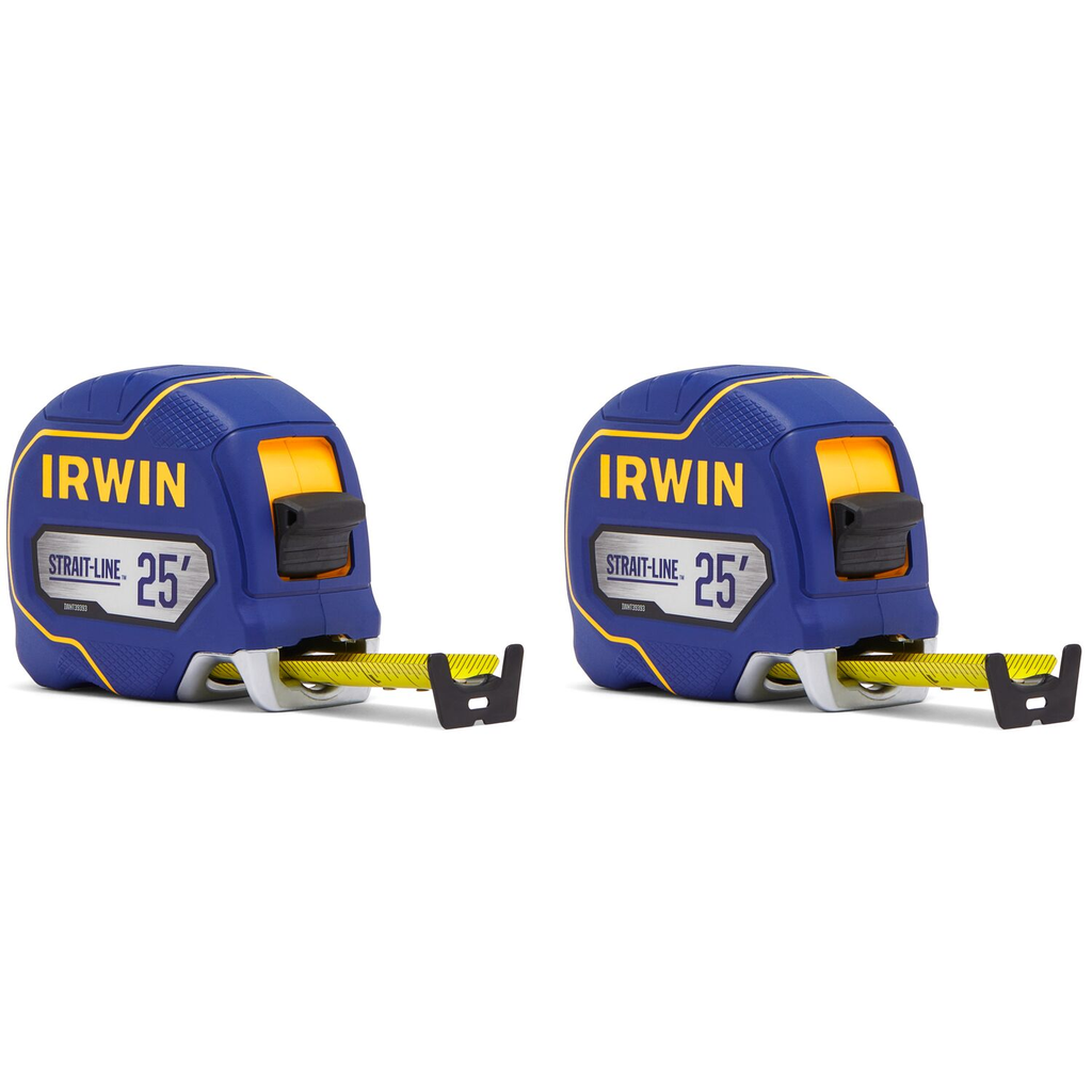 IRWIN 2PK 25FT PREMIUM TAPE MEASURE