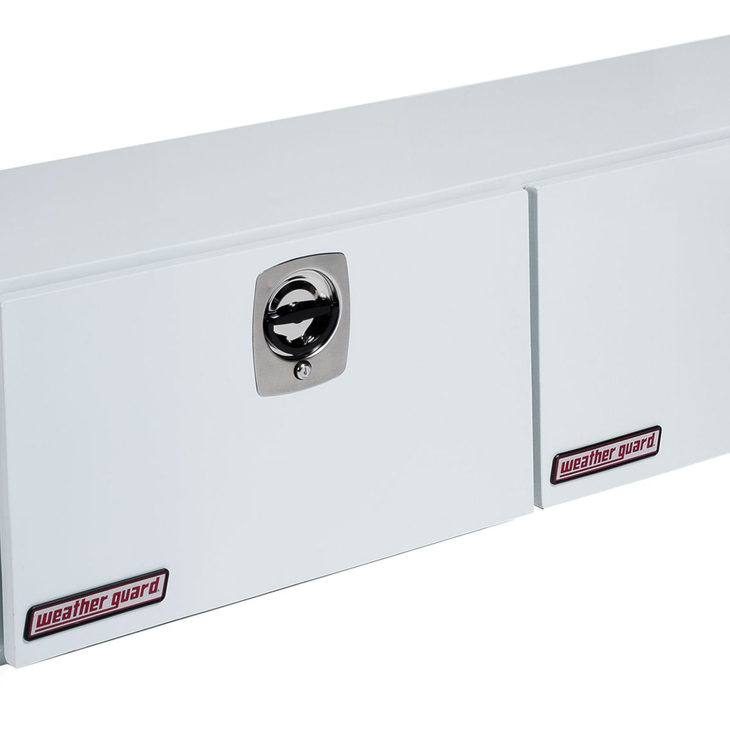 64.25" Super Side - Steel, White Finish
