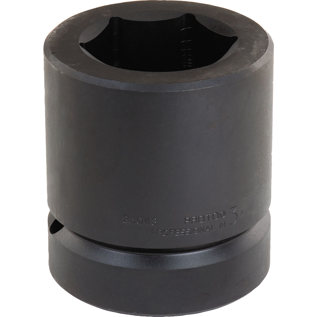 Proto® 2-1/2" Drive Impact Socket 3" - 6 Point 1/ea