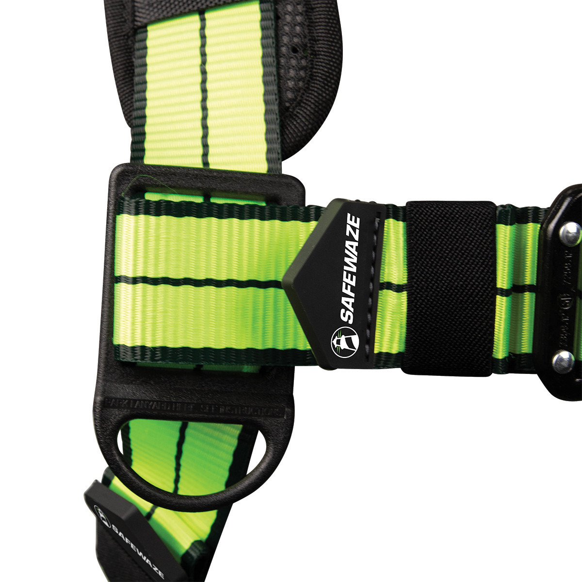 SafeWaze PRO+ Construction Harness: 3D, QC Chest, TB Legs  (3X)