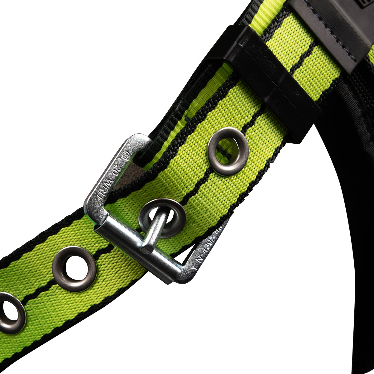 SafeWaze PRO+ Construction Harness: 3D, QC Chest, TB Legs, TB Torso  (4X)