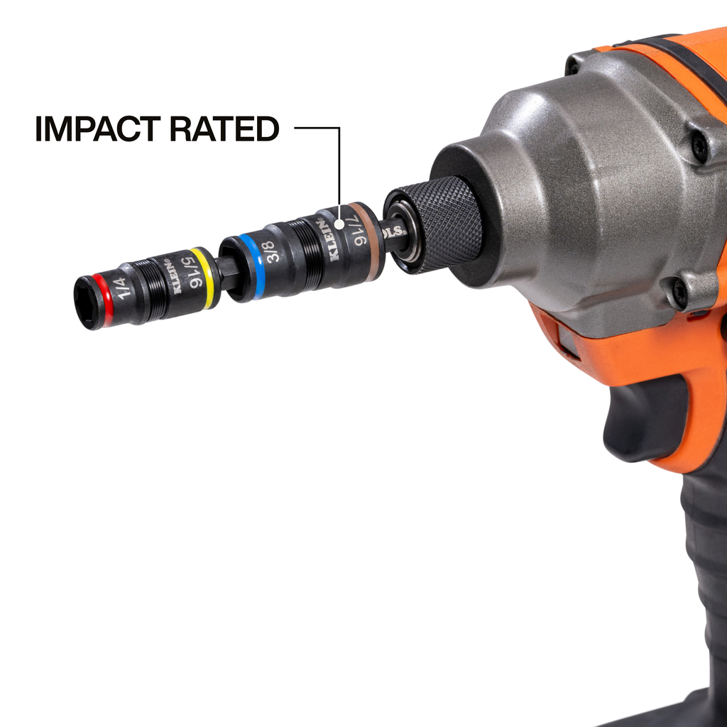 5-in-1 Impact Rated Flip Socket Set
