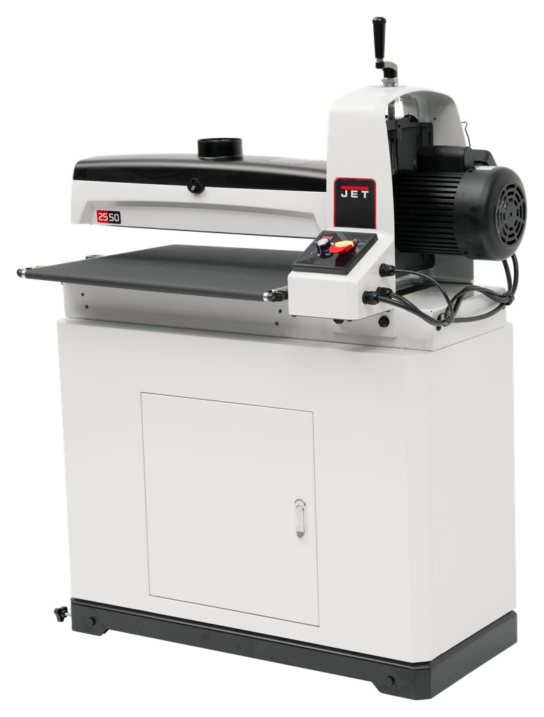 JWDS-2550 Drum Sander With Closed Stand