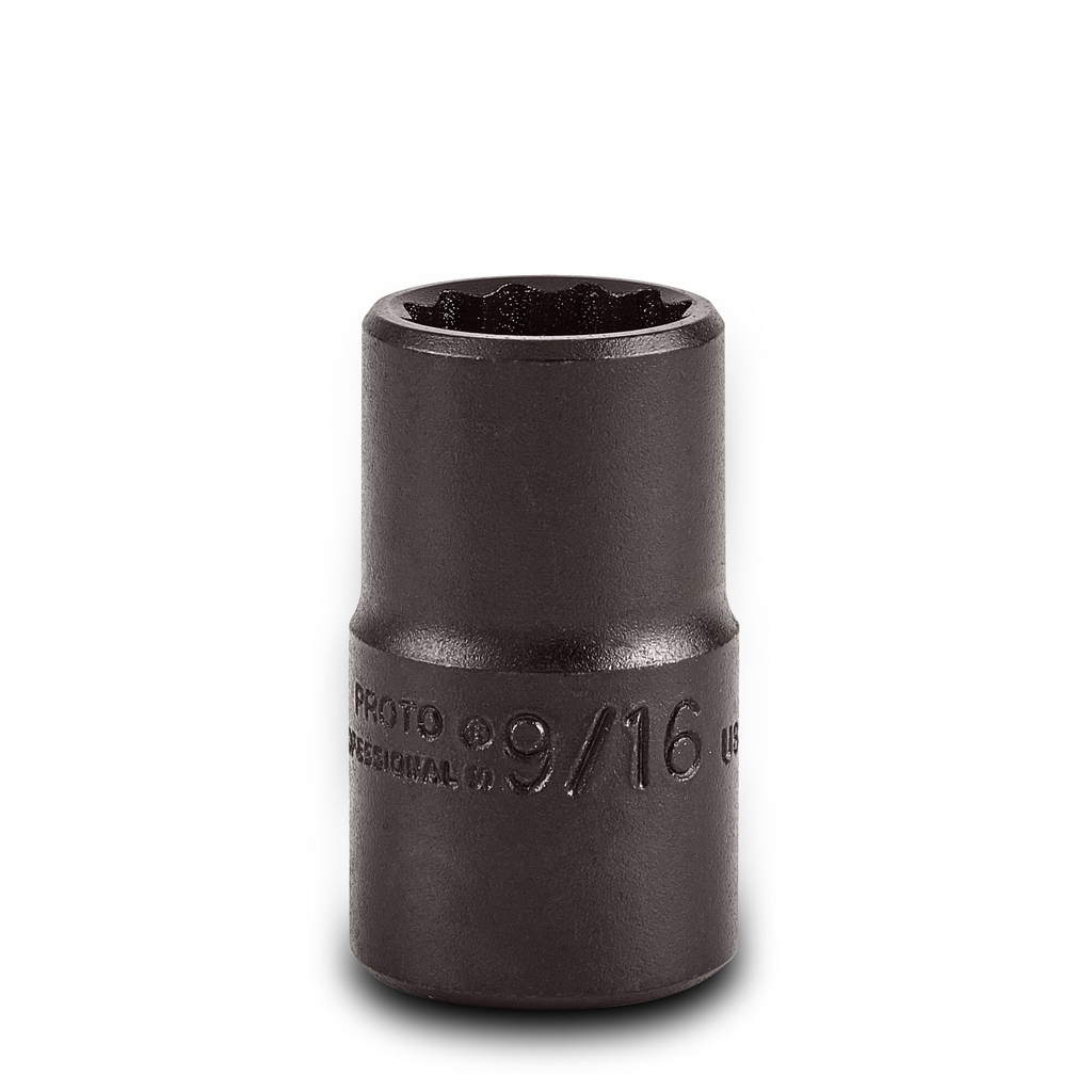 PROTO Skt 1/2 Dr 9/16 12 Pt Bla