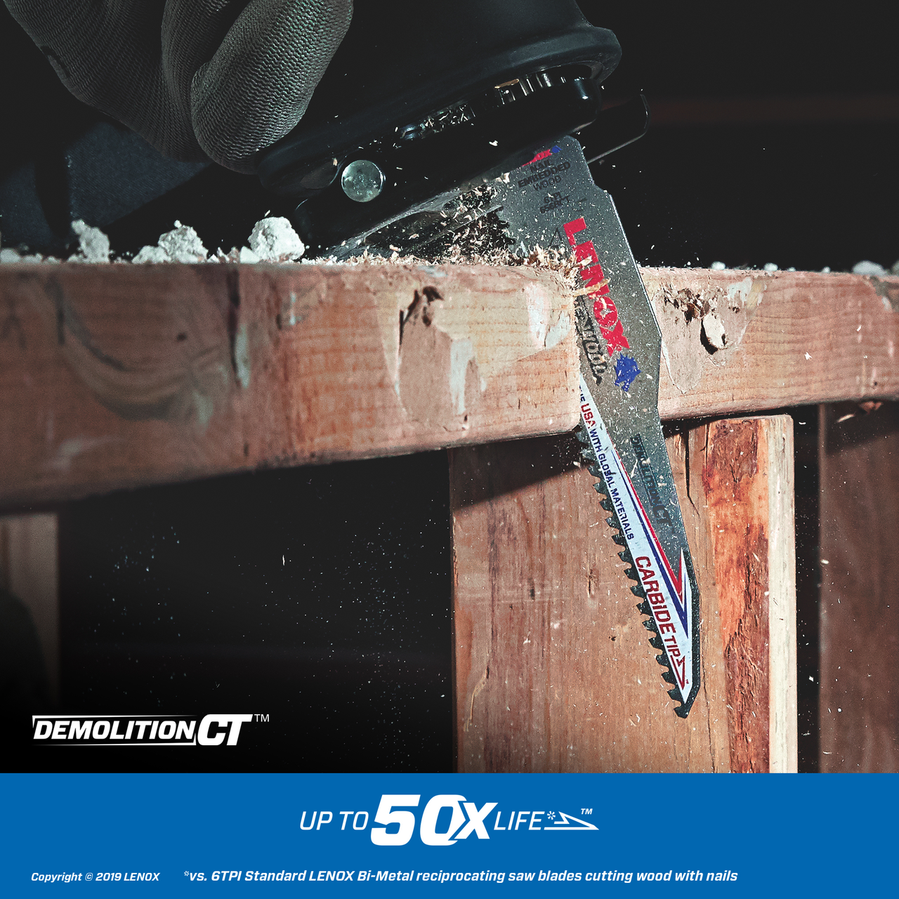 LENOX Recip 156Rct 12 X 1 X 050 X 6 Ngcr 5/Pk