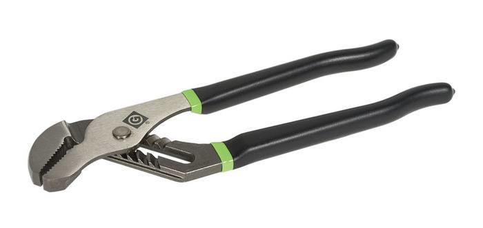 GREENLEE 10" Dipped Grip Pump Pliers
