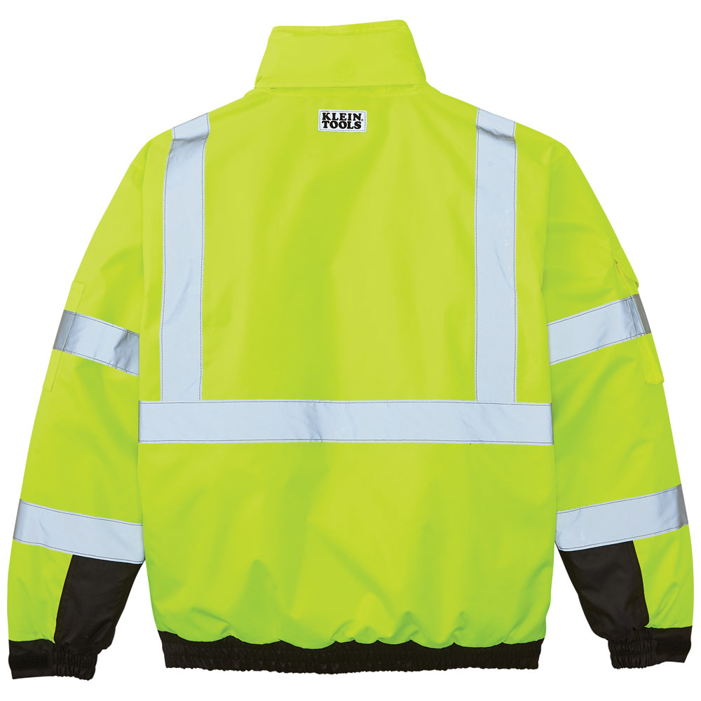 Klein High-Visibility Winter Bomber Jacket, L