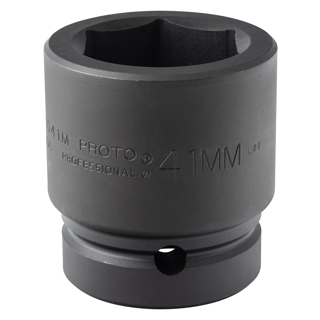 Proto® 1" Drive Impact Socket 41 mm - 6 Point 1/ea