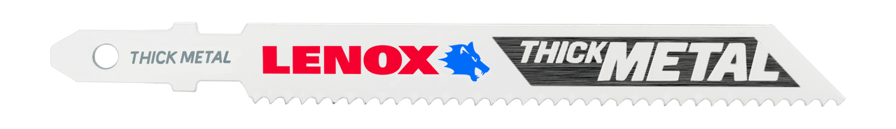 LENOX T-Shank Thick Metal Cutting Jig Saw Blade, 3 5/8" X 3/8" 14 TPi, 3 Pack