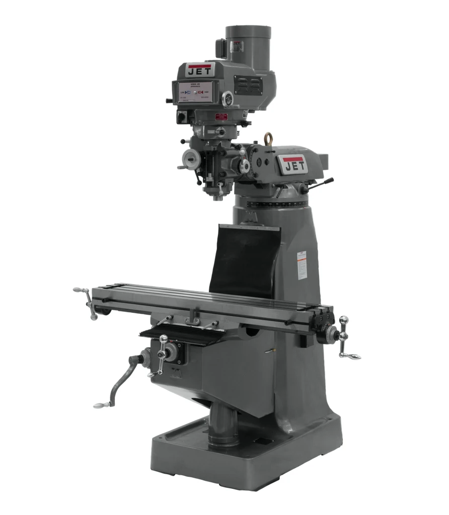 JTM-4VS Mill With 3-Axis ACU-RITE 203 (Knee) and Power Draw Bar
