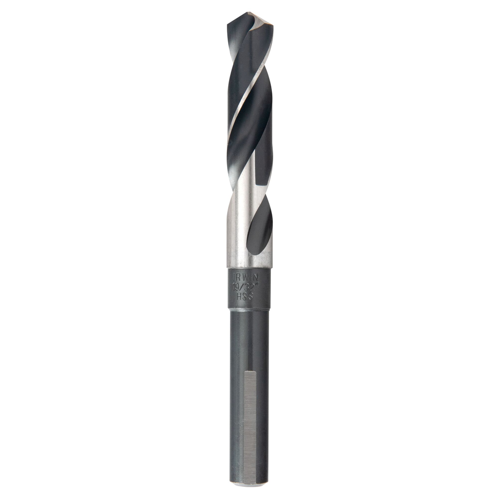 IRWIN DRL 19/32 S+D 118' BLK OX/BRT TUBED
