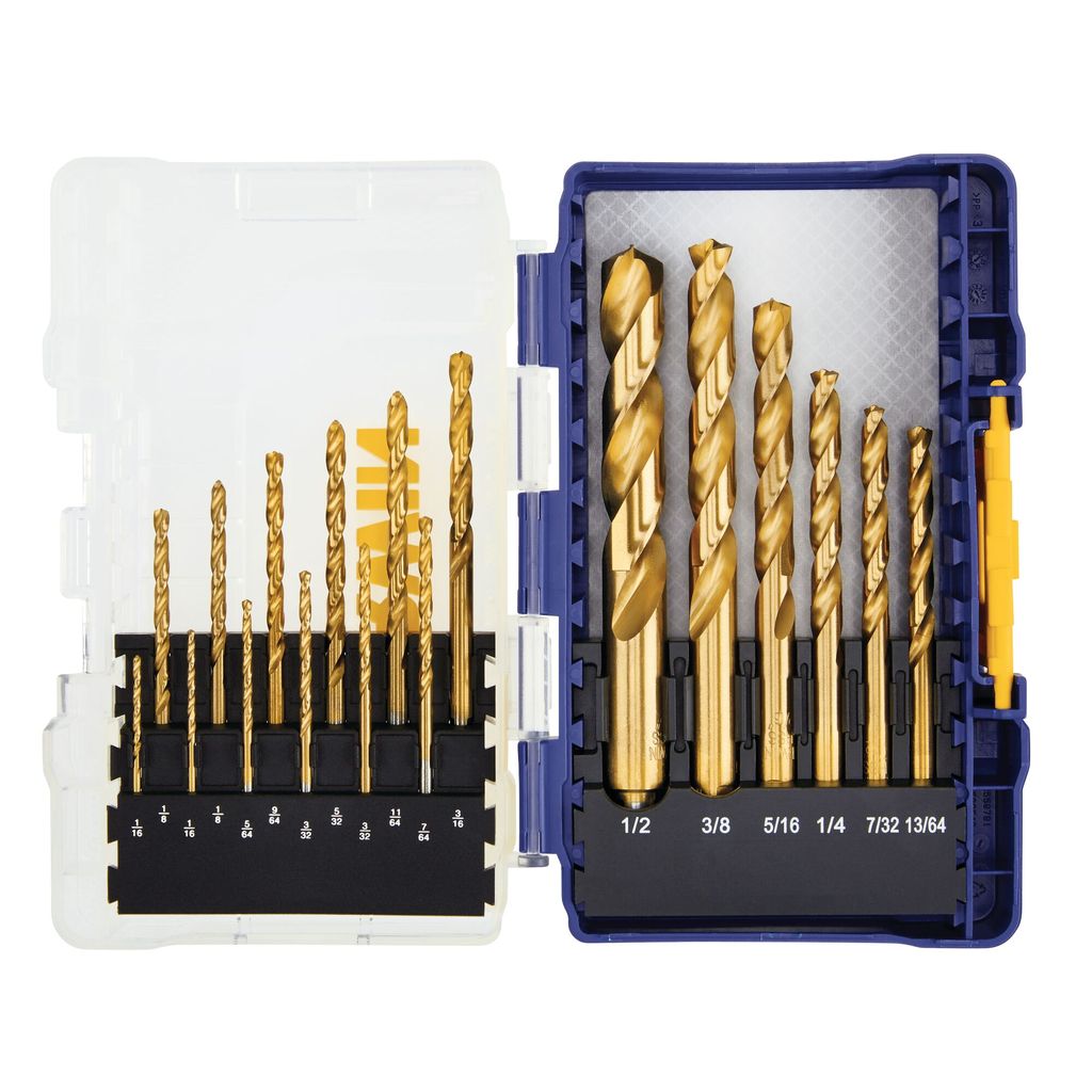 IRWIN DRL BIT 18PC TIN TURBO SPEEDBOR PRO SET