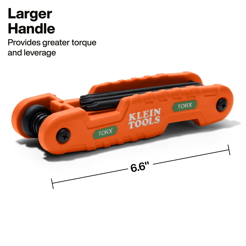 Pro Folding Hex Key Set, 10-Key, TORX® Sizes
