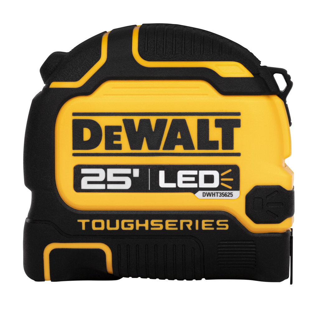 25FT DEWALT LIGHTED TAPE MEASURE