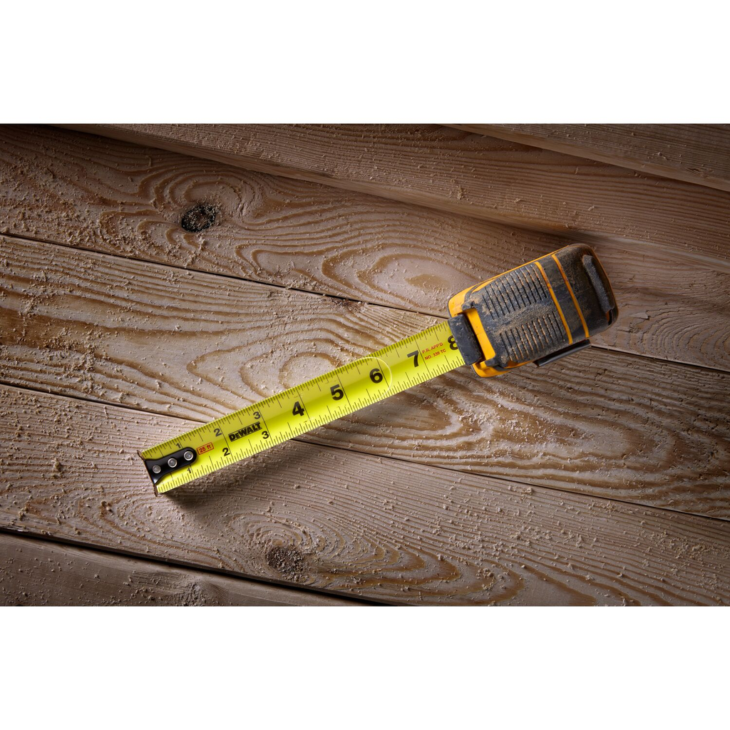 25FT DEWALT LIGHTED TAPE MEASURE