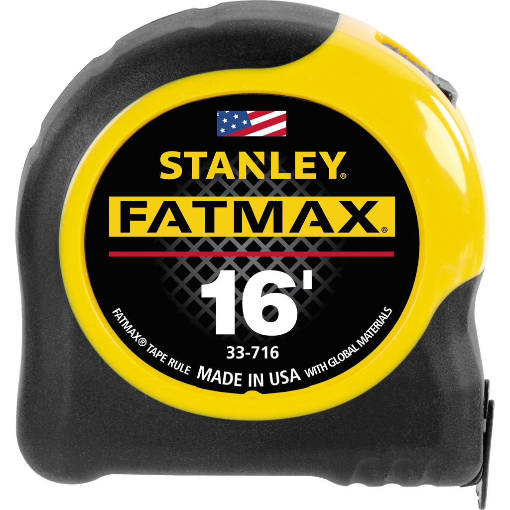 STANLEY® FATMAX® TAPE RULE W/ BLADEARMOR COATING 1-1/4" X 16'