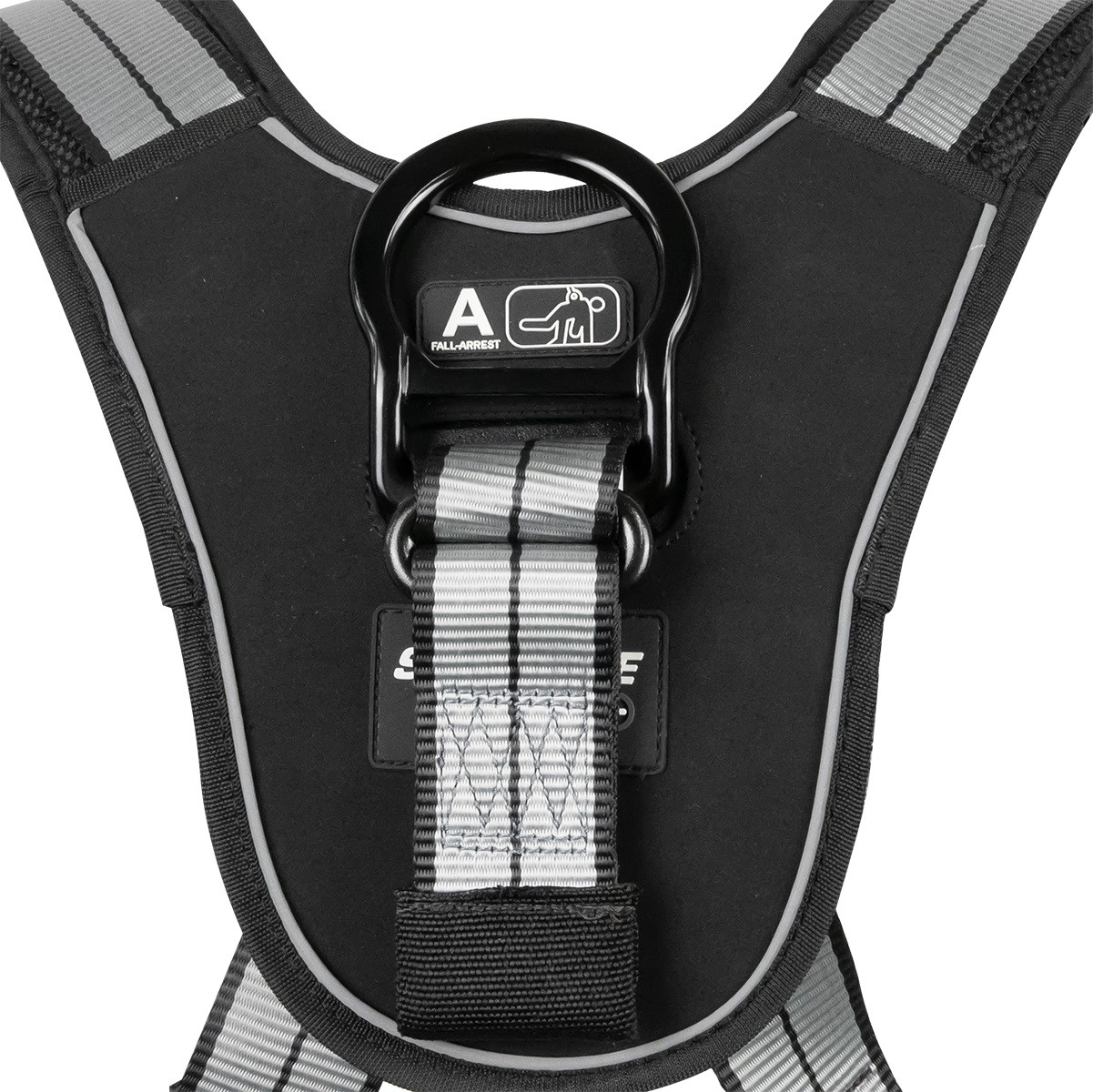 SAFEWAZE PRO+ Slate Construction Harness: Alu 3D, Alu QC Chest, Alu FD, Alu QC Legs (4X)