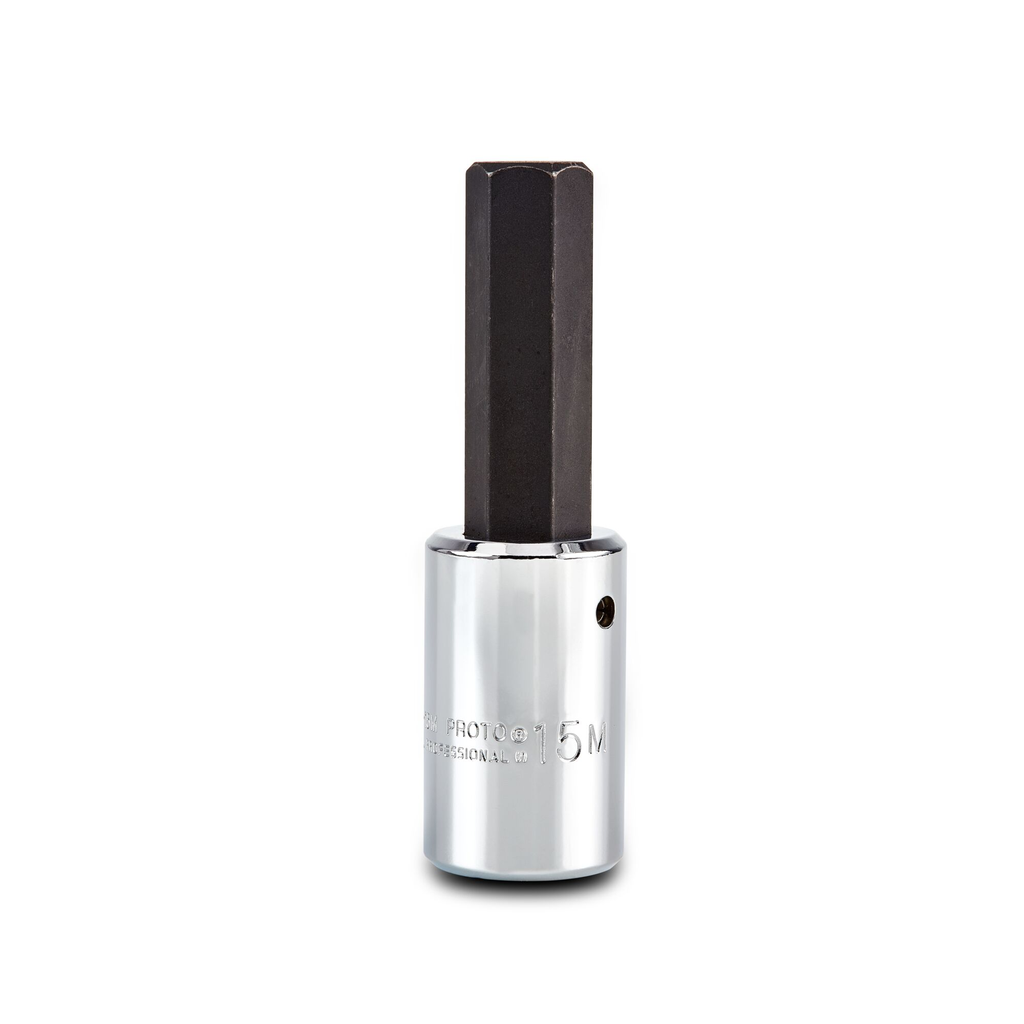 PROTO Skt Hex Bit 1/2Dr 15Mm