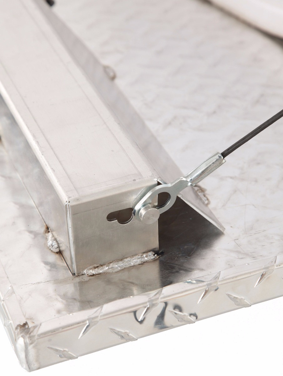 JOBOX 88" Aluminum Topside Truck Box