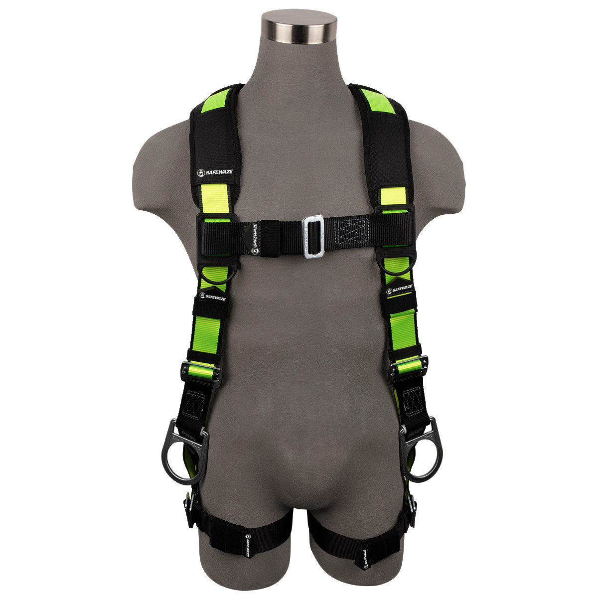 SafeWaze PRO Full Body Harness: 3D, MB Chest/Legs  (3X)
