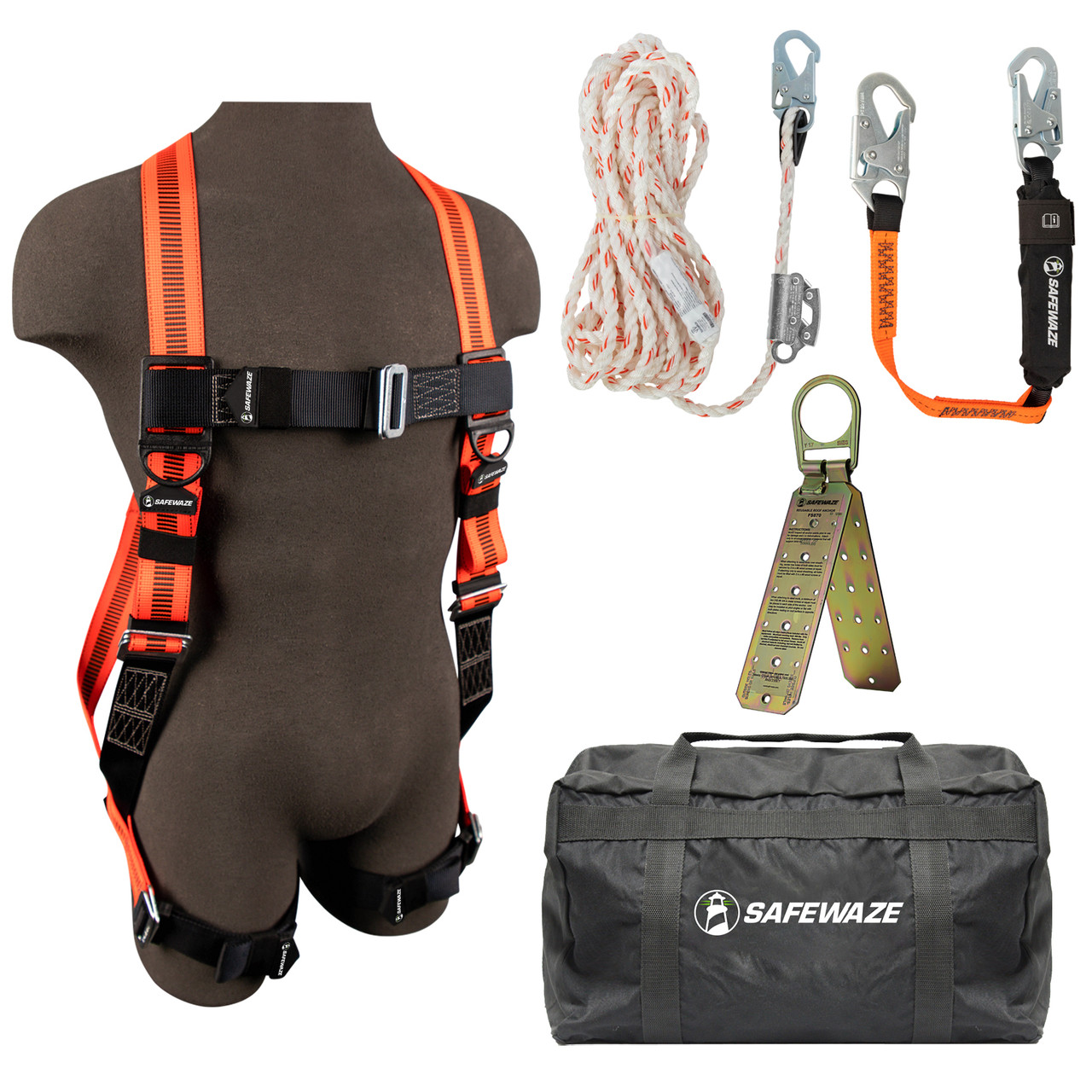 SafeWaze V-Line Bag Roof Kit: FS99280-E, FS88560-E3, 018-7004, FS870, FS8175
