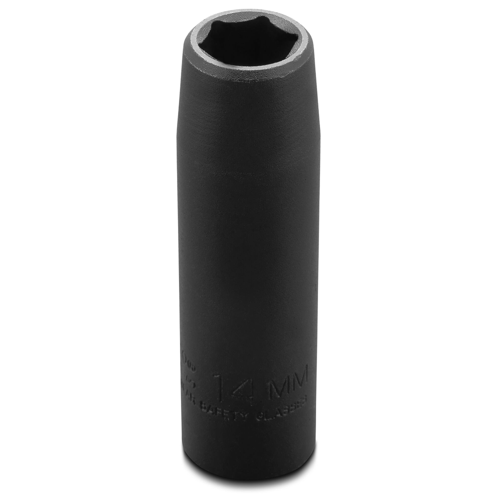 Proto® 1/2" Drive Thin Wall Deep Impact Socket 14 mm - 6 Point 1/ea