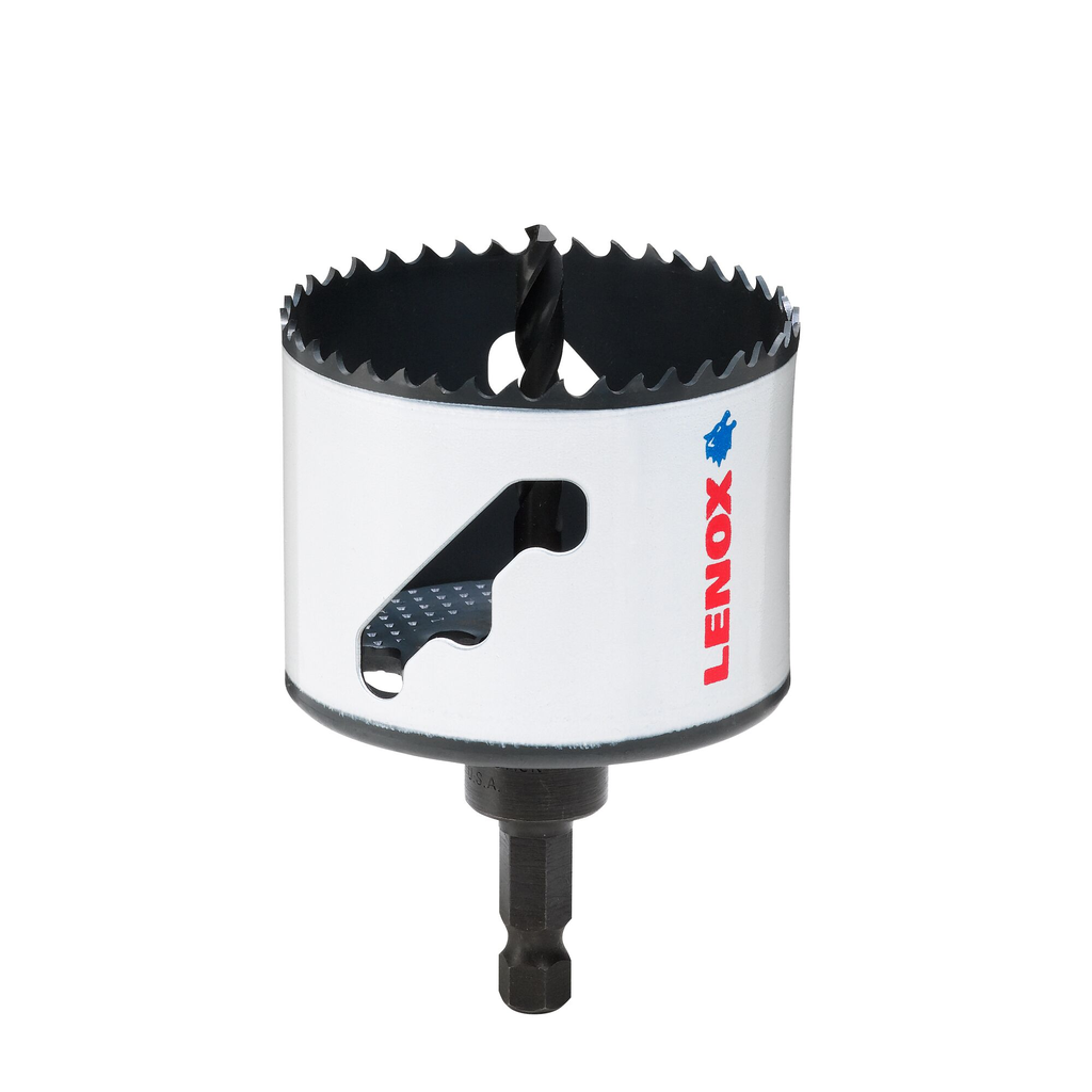 LENOX Bi-Metal Speed Slot Arbored Hole Saw With T3 Technology, 2-5/8"