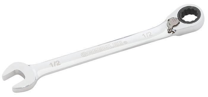 GREENLEE Combination Ratcheting Wrench 1/2"