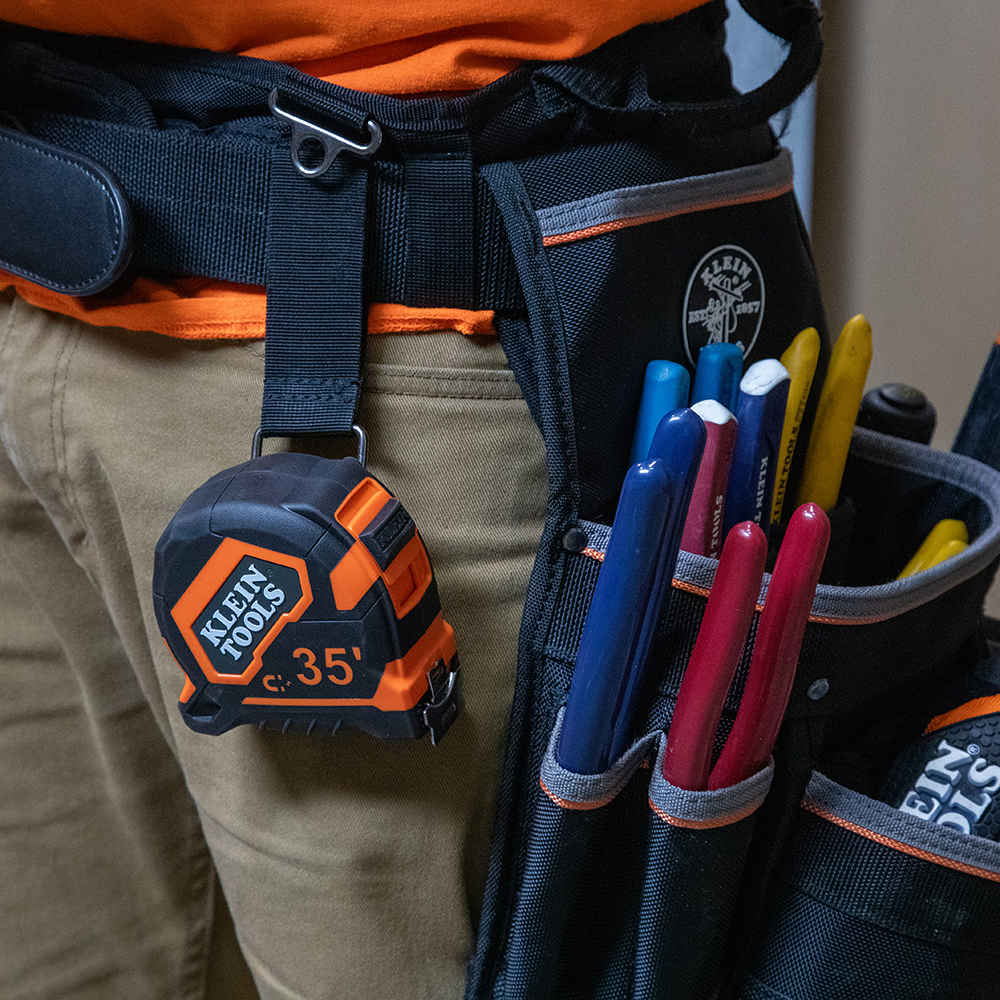 Tape Measure, 35-Foot Magnetic Double-Hook