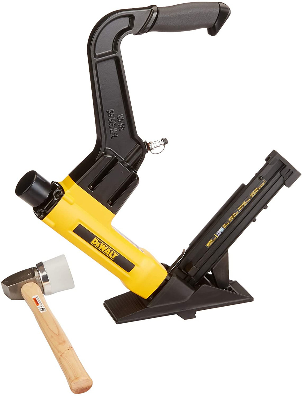 DEWALT Flooring Stapler, 2-In-1 Tool