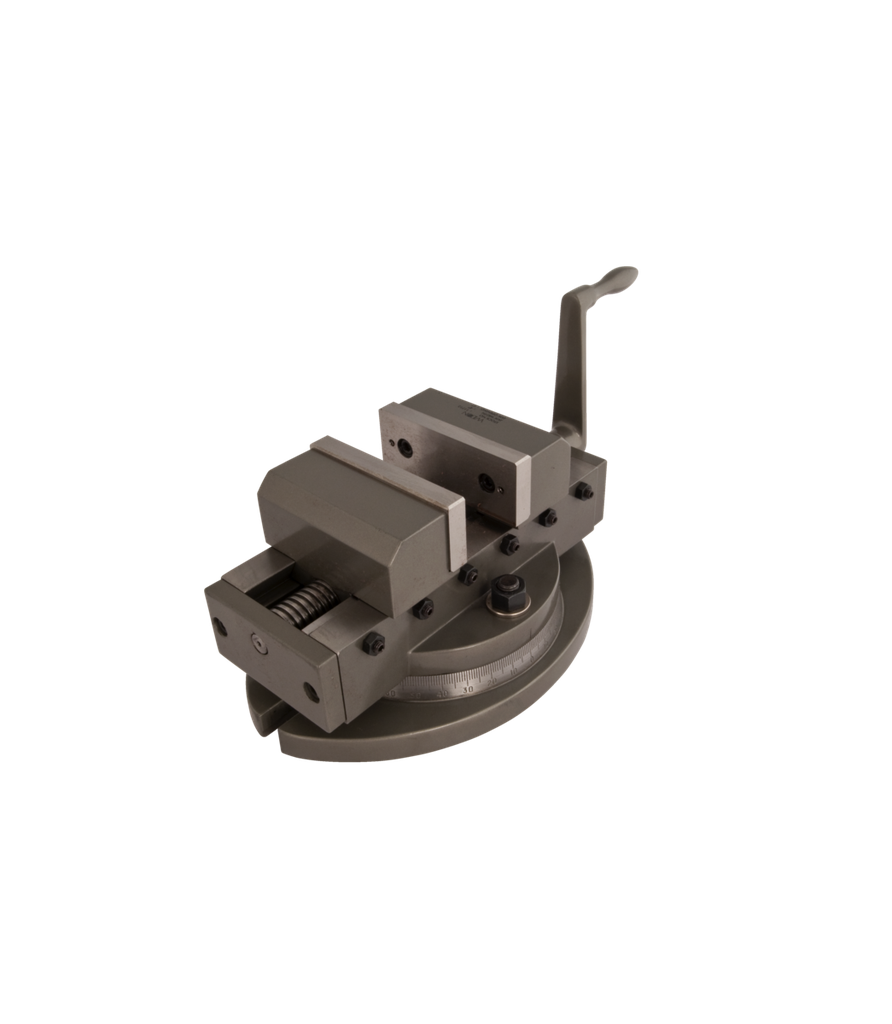 WILTON SCV/SP-100, Super Precision Self Centering Vise 4" Jaw Width, 1-1/2" Depth