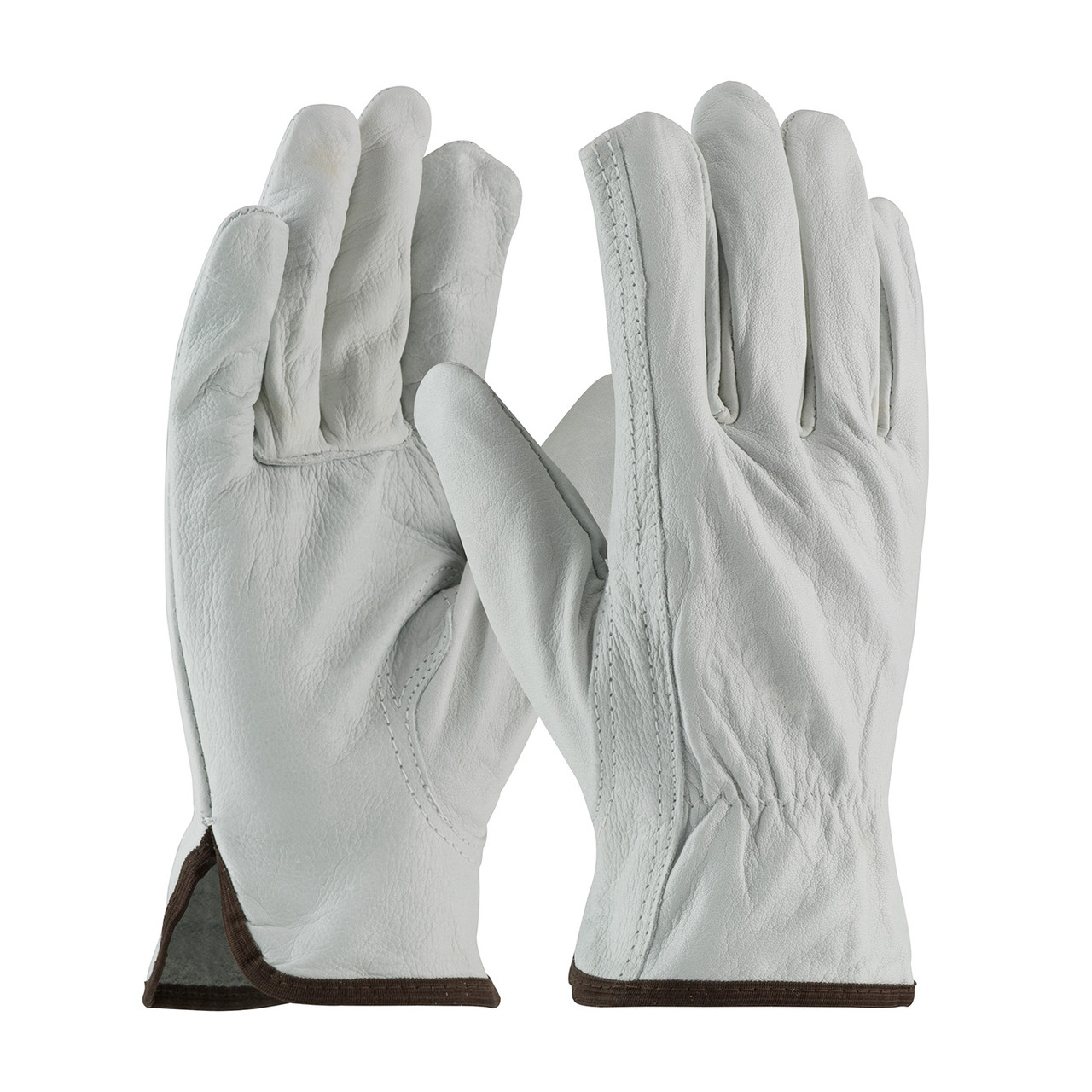 PIP® 68-162  Leather Drivers, Size M, Natural